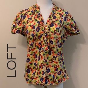LOFT Print Top